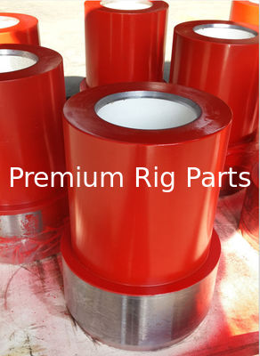 SOUTHWEST BOMCO F-1600 MUD PUMP FLUID END 7500 PSI, MISSION "L" MODULE FOR NATIONAL12-P-160 MUD PUMP LINER, PISTON