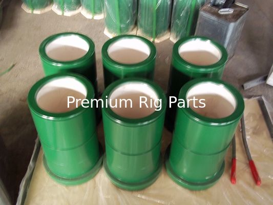 SOUTHWEST BOMCO F-1600 MUD PUMP FLUID END 7500 PSI, MISSION "L" MODULE FOR NATIONAL12-P-160 MUD PUMP LINER, PISTON, Southwest FB1600 mud pump, Southwest 12P-160 mud pump, Southwest PZ10 mud pump