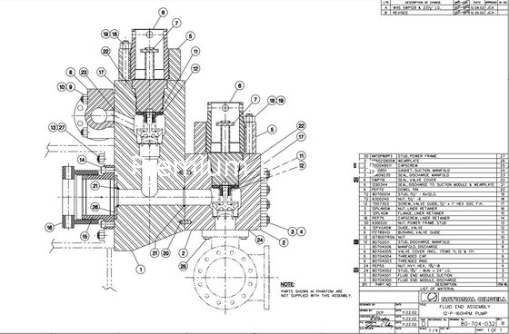 Southwest 12P160  7500PSI  mud pump Fluid end module, Mission 12P160  7500PSI  mud pump Fluid end Liner, National 12P160