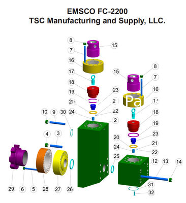 LEWCO-W2215 Cameron Mud Pump, 14P220 mud pump, 12P160 mud pump, A-850PT A-1100PT, A-1400PT,& A-1700mud pump