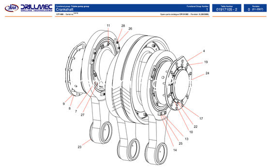 Drillmec 12T1600 mud pump Power end spares, Drillmec 9T-1000 MUD PUMP, 12T-1600 MUD PUMP, 7TS600 MUD PUMP