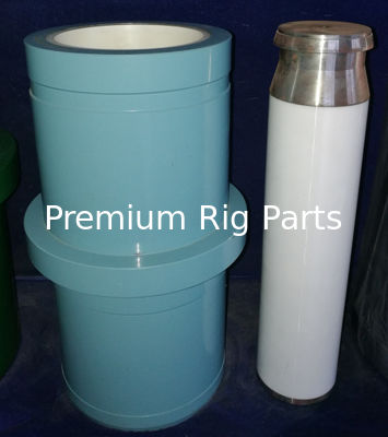 National 12P160/ 14P220, 9P100  mud pump fluid end liner, zirconia liner, BREWSTER mud pump B-1600T