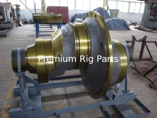 Mud Pump Power End spares, Crankshaft, Pinionshaft, Bull Gear, Crosshead, NATIONAL 10P130/12P160 mud pump, 14P220 pump