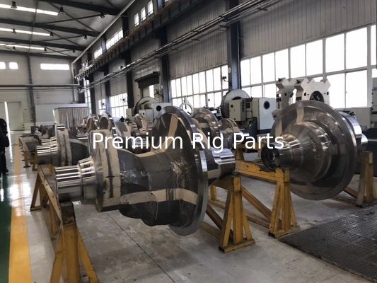 National 9P100  mud pump Power end spares, Crankshaft, Pinionshaft, bull gear, Crosshead, 12P-160 mud pump, 14P220 pump