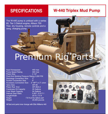 MP16 MUD PUMP, BOMCO F1600 MUD PUMP, WEATHERFORD MUD PUMP, MP5 MUD PUMP, MP10 MUD PUMP, MP13 MUD PUMP