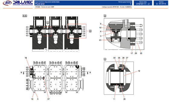 FB1600 MUD PUMP, BOMCO F1600 MUD PUMP, WEATHERFORD MUD PUMP, PZ9 MUD PUMP, MP10 MUD PUMP, PZ11 MUD PUMP, OIWELL MUD PUMP