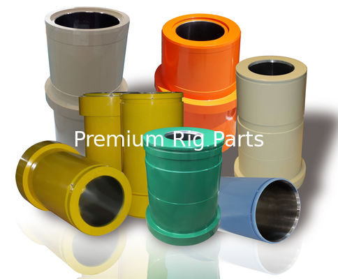 14P220 mud pump, 10P-130 mud pump, MISSION "L" NEW STYLE MODULE FOR NATIONAL 12-P-160, NATIONAL 12P-160 7500 PSI MUD PUMP FLUID END MODULE LINERS,
