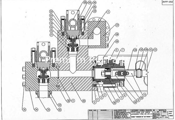 "L" MODULE FOR A-1400-PT, A-1700PT mud pump, EMSCO FB1600 mud pump, National EMSCO mud pump liner, Drillmec Mud pump