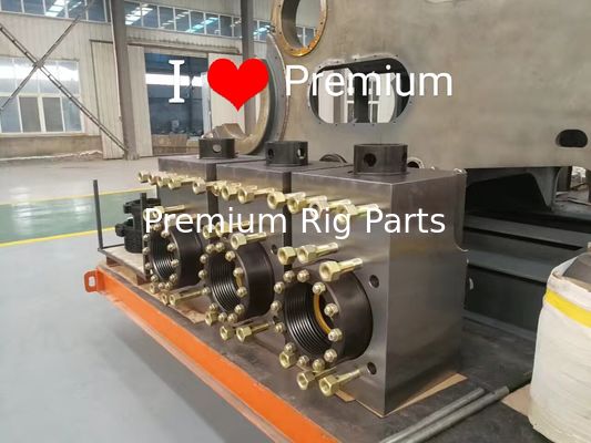 Rongsheng F1600 mud pump pulsation damener, RSF-1300 mud pump, RSF-1000 mud pump, RSF-800 mud pump fluid end module line