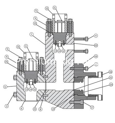TSC F1600 mud pump fluid end, TSC 12P160 mud pump liner, TSC FB1600 mud pump piston, TSC PZ7, PZ8, PZ9 mud pump valve