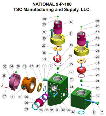 LEWCO-W2215 Cameron Mud Pump, 14P220 mud pump, 12P160 mud pump, A-850PT A-1100PT, A-1400PT,& A-1700mud pump